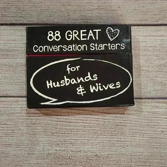 88 Great Conversation Starters for Husband and Wife - Picture 1 of 4